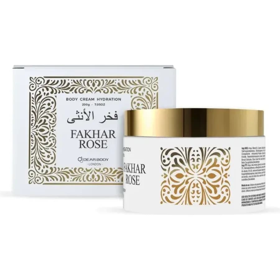Fakhar Rose Body Cream Hydration 200g