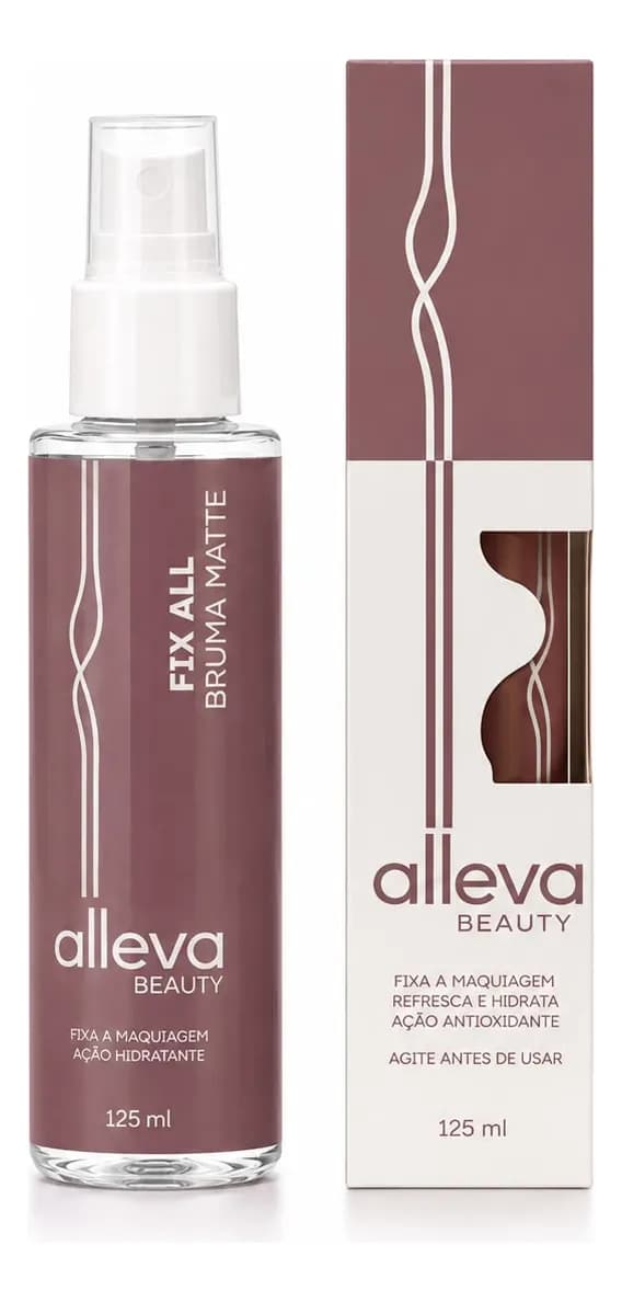 Bruma Matte Fix All Alleva Beauty 125ml